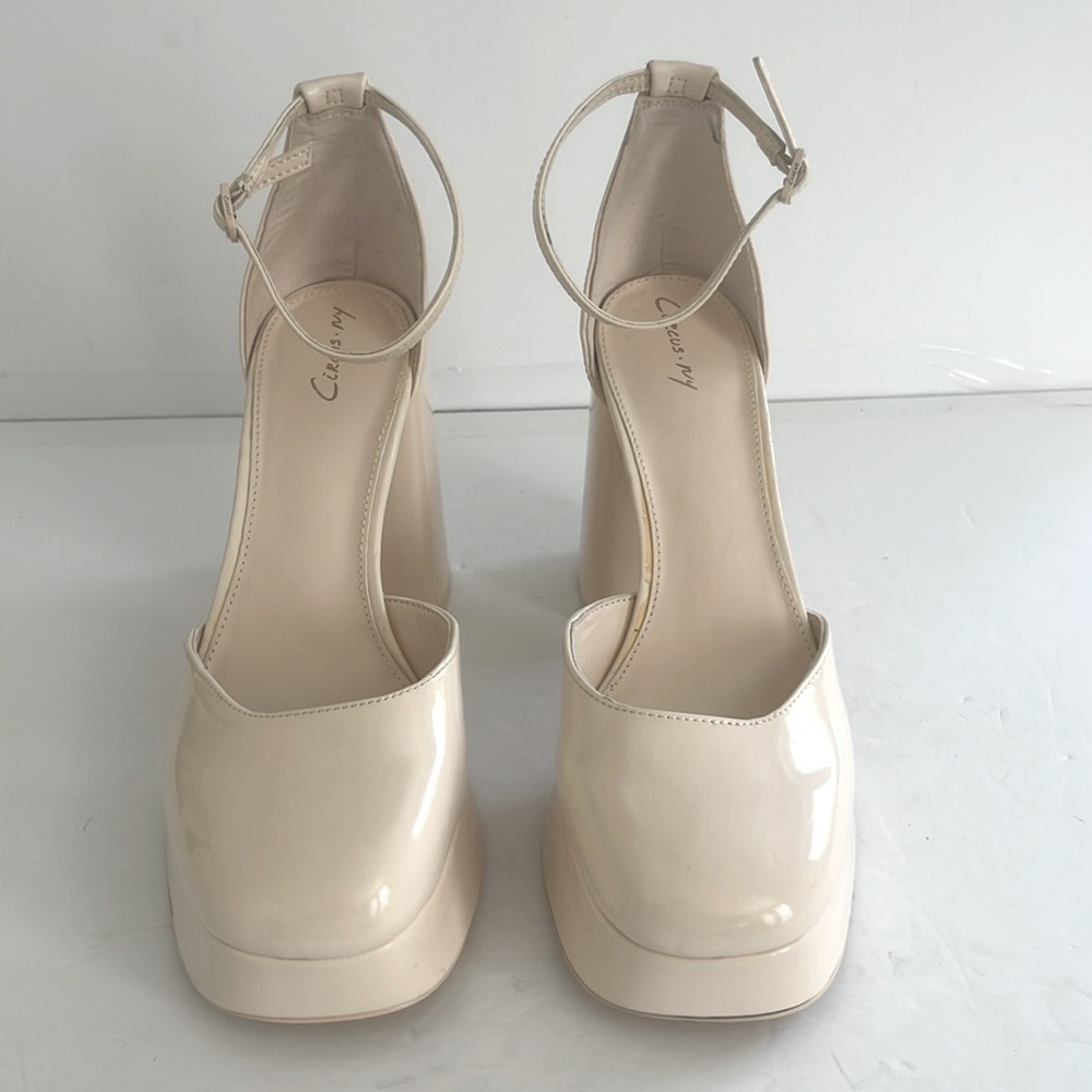 Circus NY Sam Edelman Women Rosa Pump Platform Chunky Block Heel Shoes Size 8.5 - Picture 10 of 14